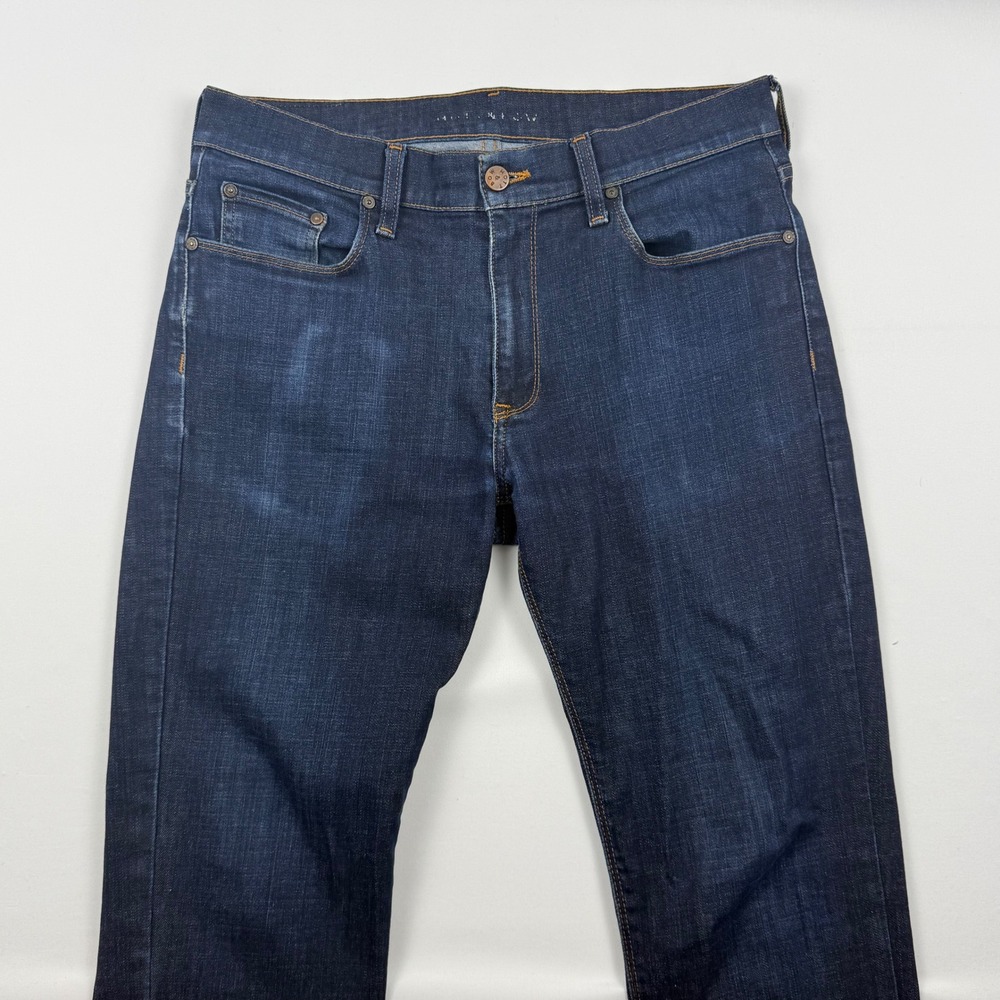Mott & Bow Crosby Slim Fit Dark Wash Indigo Jeans 32x30 NA-1180 Mens